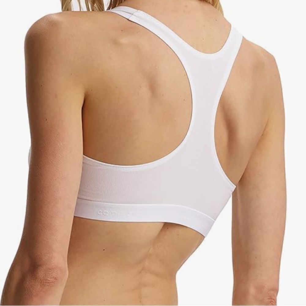 NWT commando Women's Pima Micro Rib Racerback Bralette - Picture 2 of 4